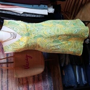 SPENCE | Summer Paisley Sleeveless Dress